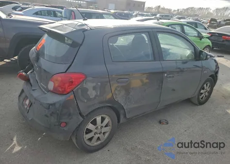 2014 Mitsubishi Mirage Es z USA, uszkodzony, nr VIN ML32A4HJ4FH003930